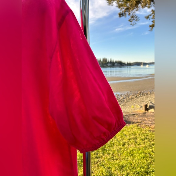 80.LAKE Women’s V-Neck Long Cotton Dress. Size :L - Picture 5 of 16